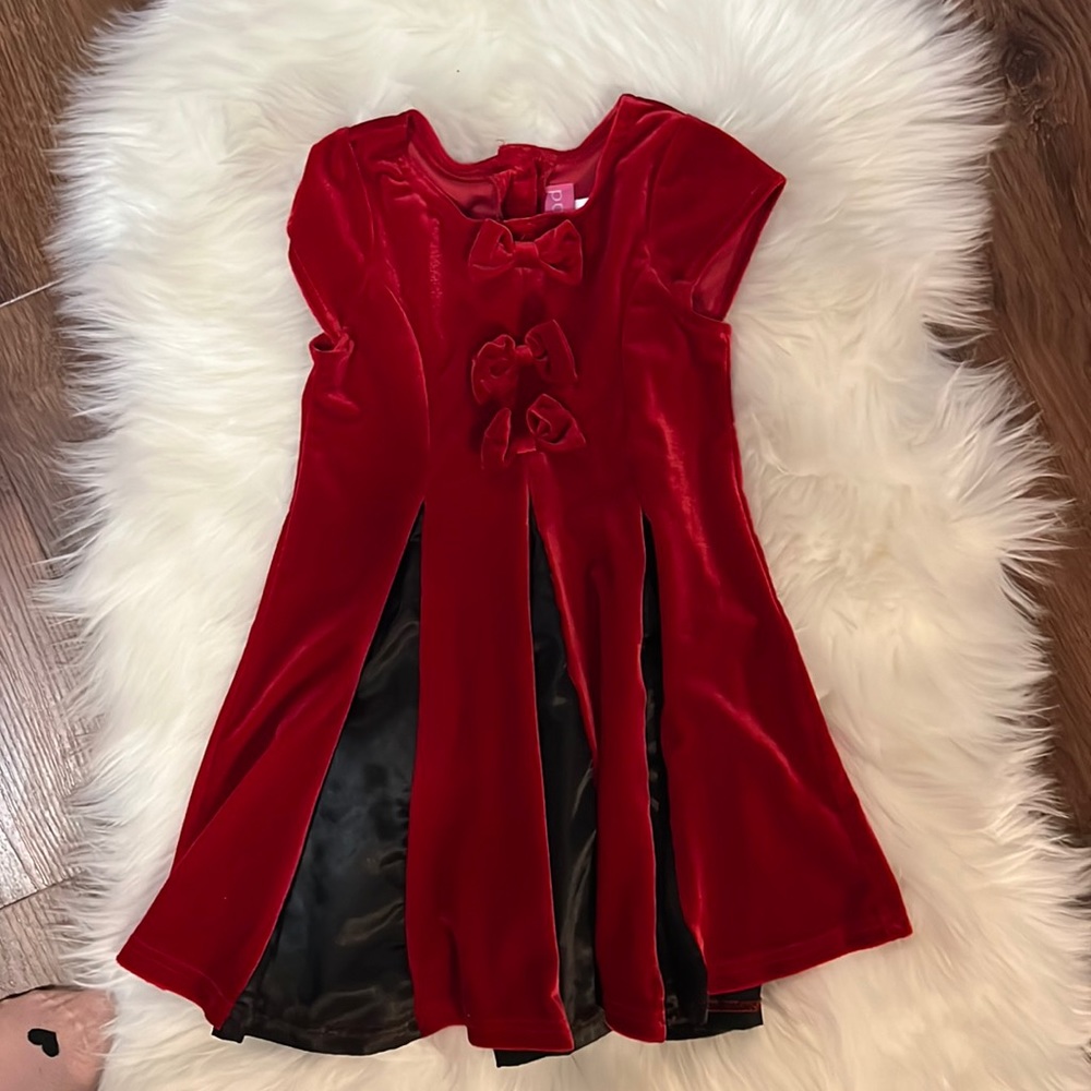 Goodlad red velvet dress